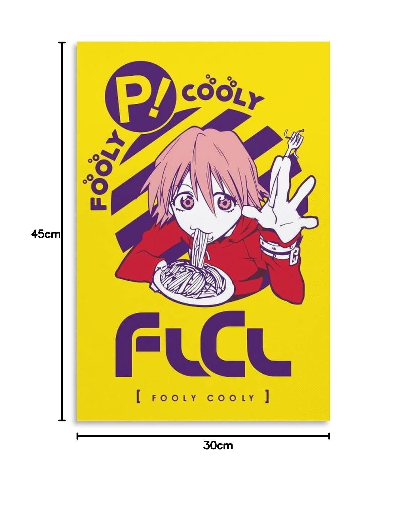 Amazon.co.jp: AZRASH アニメ FLCL ポスター キャンバス ギフト