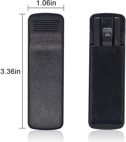 Miniatura 4 de 3 pinzas para cinturón HLN8255 HLN8255B compatibles con Motorola DP1400 DEP450 PR400 CP200 CP200D CP200XLS CP040 CP140 CP150 GP3688 EP450 PMNN4251