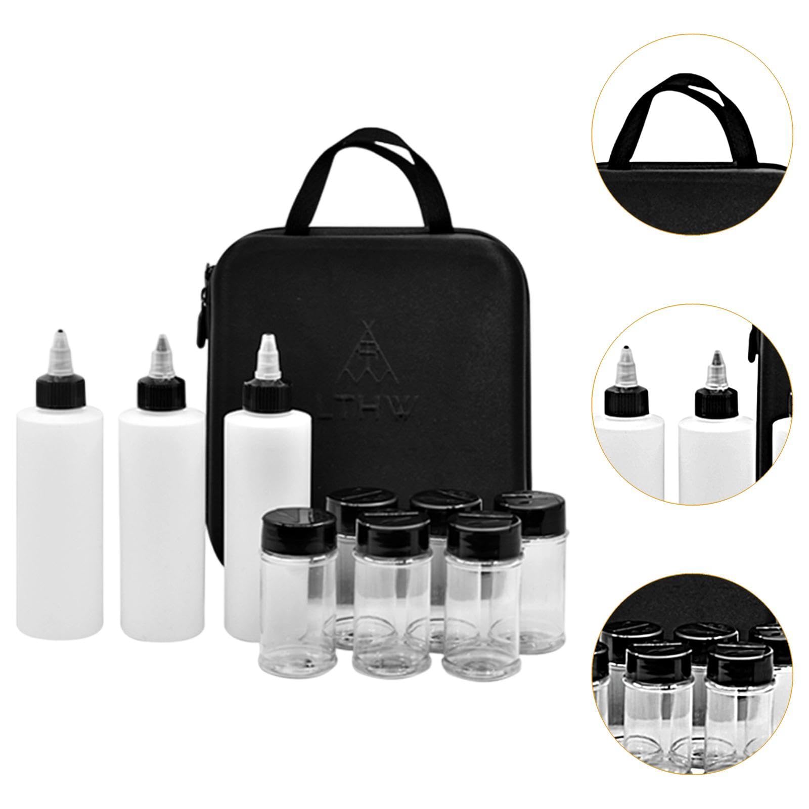 Dispensador Portátil de Especias para Camping, Bolsa de Especias Portátil para Camping Al Aire Libre, Botella de Especias para Picnic, Barbacoa, Style B