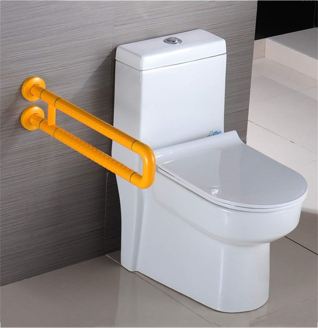 Robusto maniglione di Sicurezza per doia per Vasca da Bagno, doia da Bagno, corrimano Senza Barriere, Design Curvo Antiscivolo, Adatto per Hotel per Famiglie, Bianco