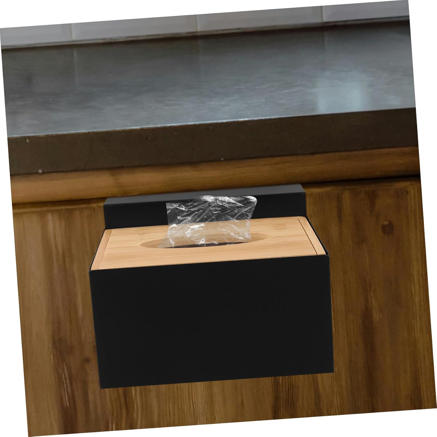 Glove Box Holder Organizer for Car Capacity Storage Box for Disposable Gloves