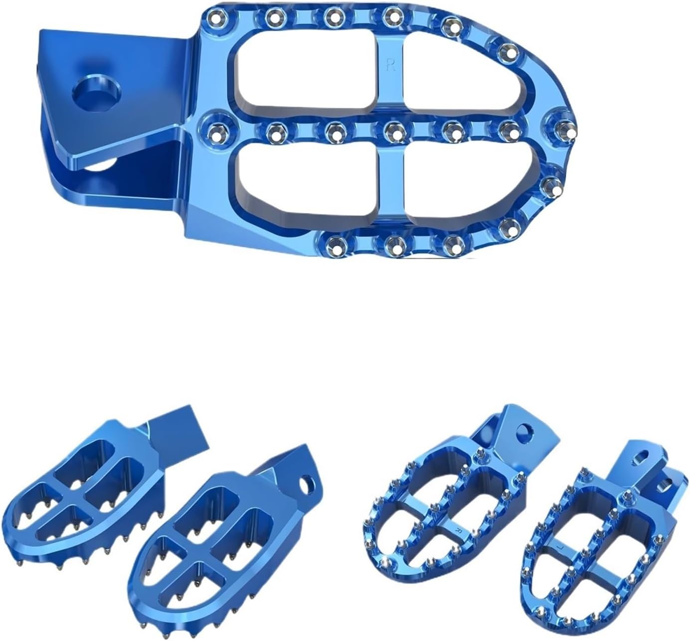 Motorcycle pedal 2007-2021 WR250R WR250X WR 250R WR 250X Motorcycle 57mm Wide Floor Boards Footrest Pedals 2020 2019 2018 2017