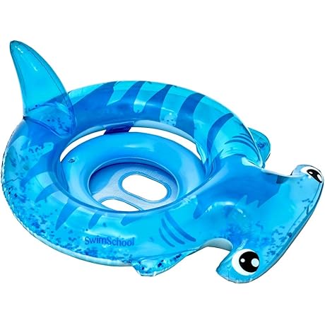 The Original Swim School Sharkie Glitter Baby Boat Floaties 3-6 Months