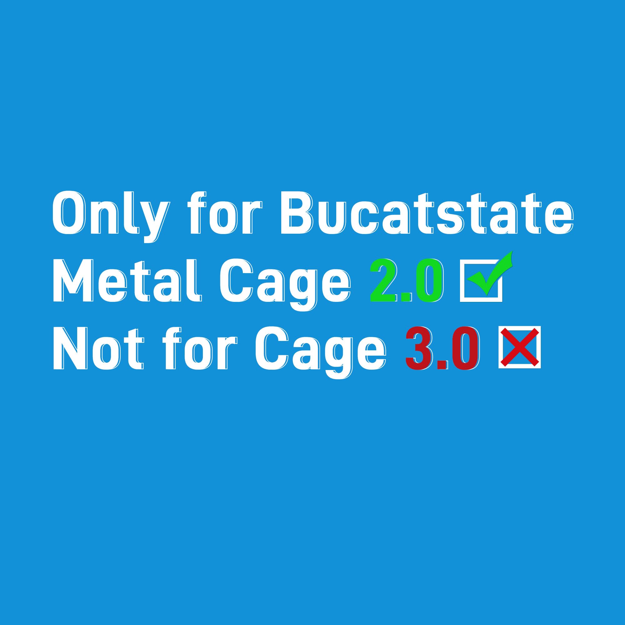 BUCATSTATE Rueda universal para jaula de hámster Mofang para mover fácilmente la jaula de hámster (negro)