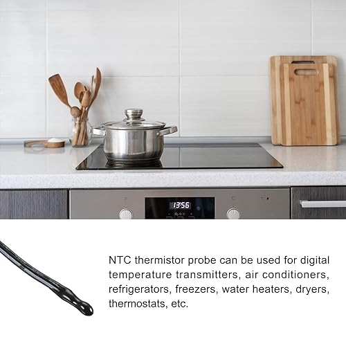 Miniatura 3 de Sonda de termistor NTC 15K 1.3ft impermeable epoxi sensor de temperatura, para transmisor de temperatura digital  5 piezas