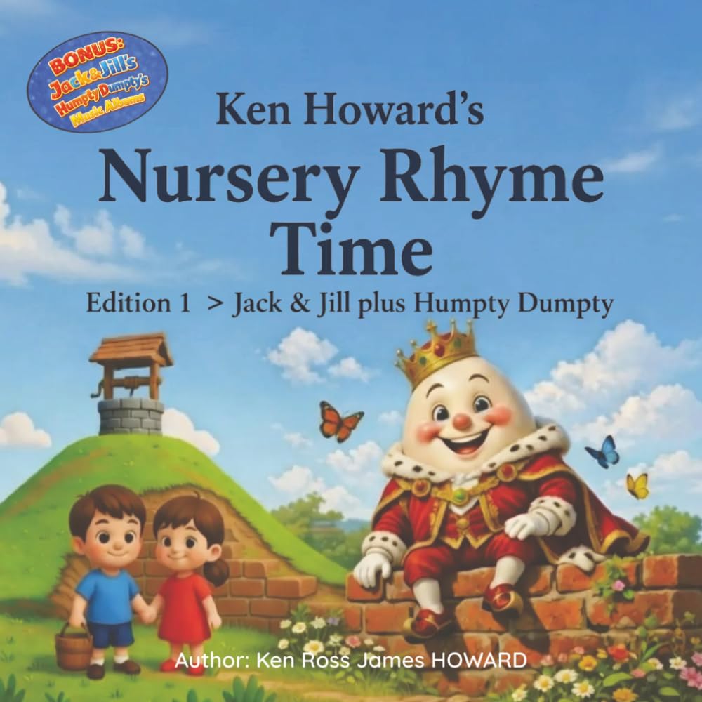 Nursery Rhyme Time by Ken Howard: Rediscover Jack and Jill and Humpty Dumpty in this warm, imaginative re‑telling for today’s children.