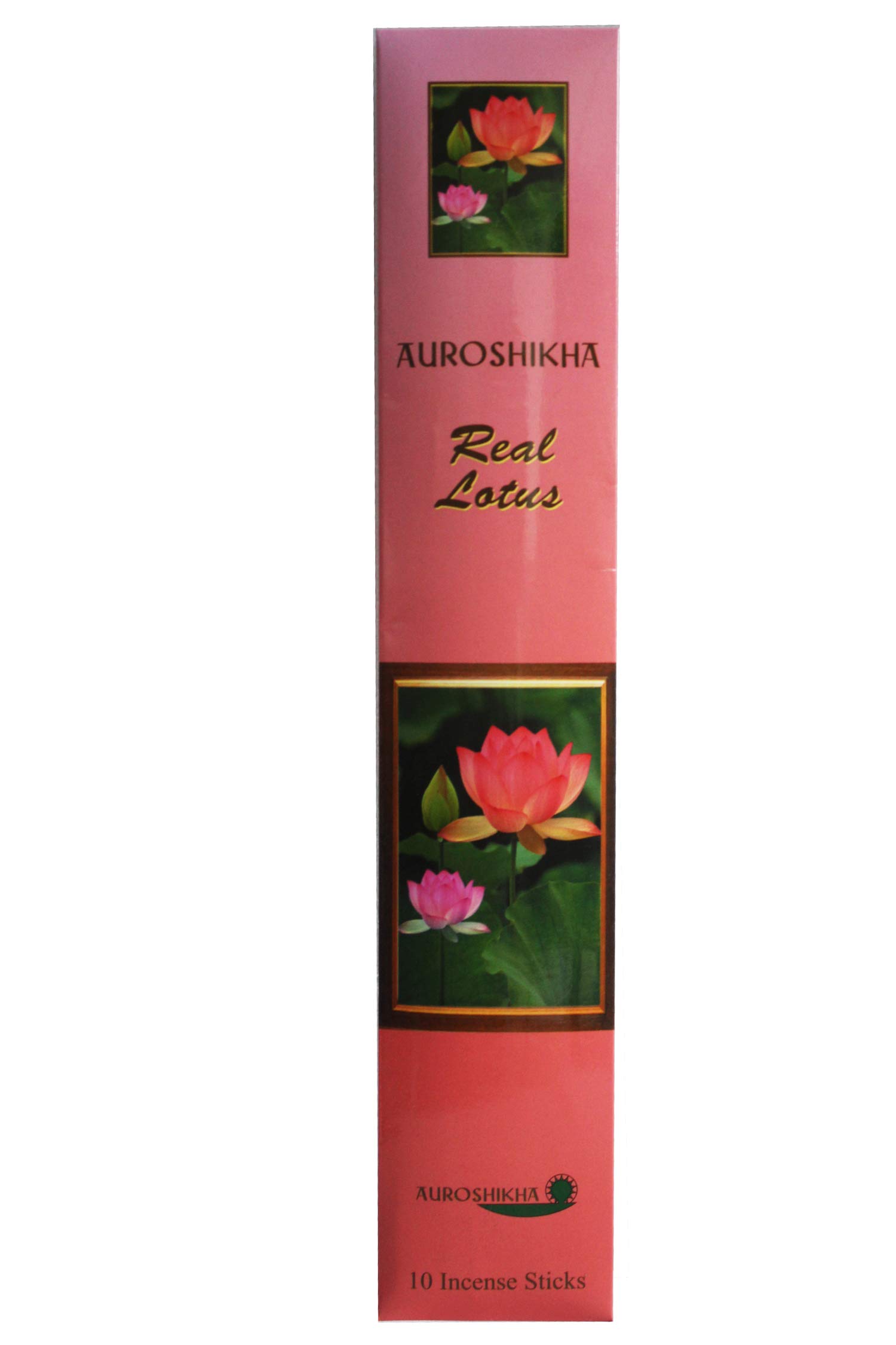 Auroshikha Incense Joss Sticks 10 Gram Each Pack Incense Sticks (Real Lotus)