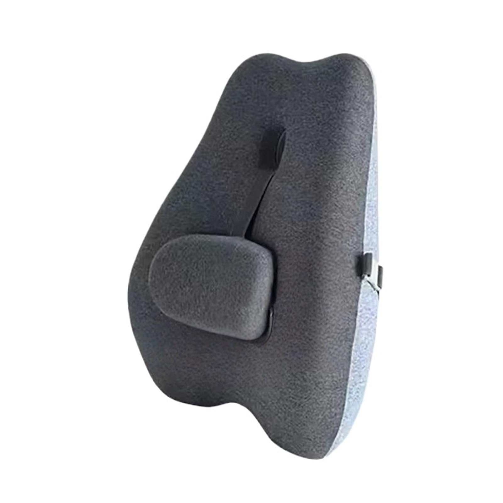 RYNVRNCOE Car Seat Office Chair Massage Backrest Lumbar Support Memory Foam Breathable Cushion Driver Pad Interior Accessories