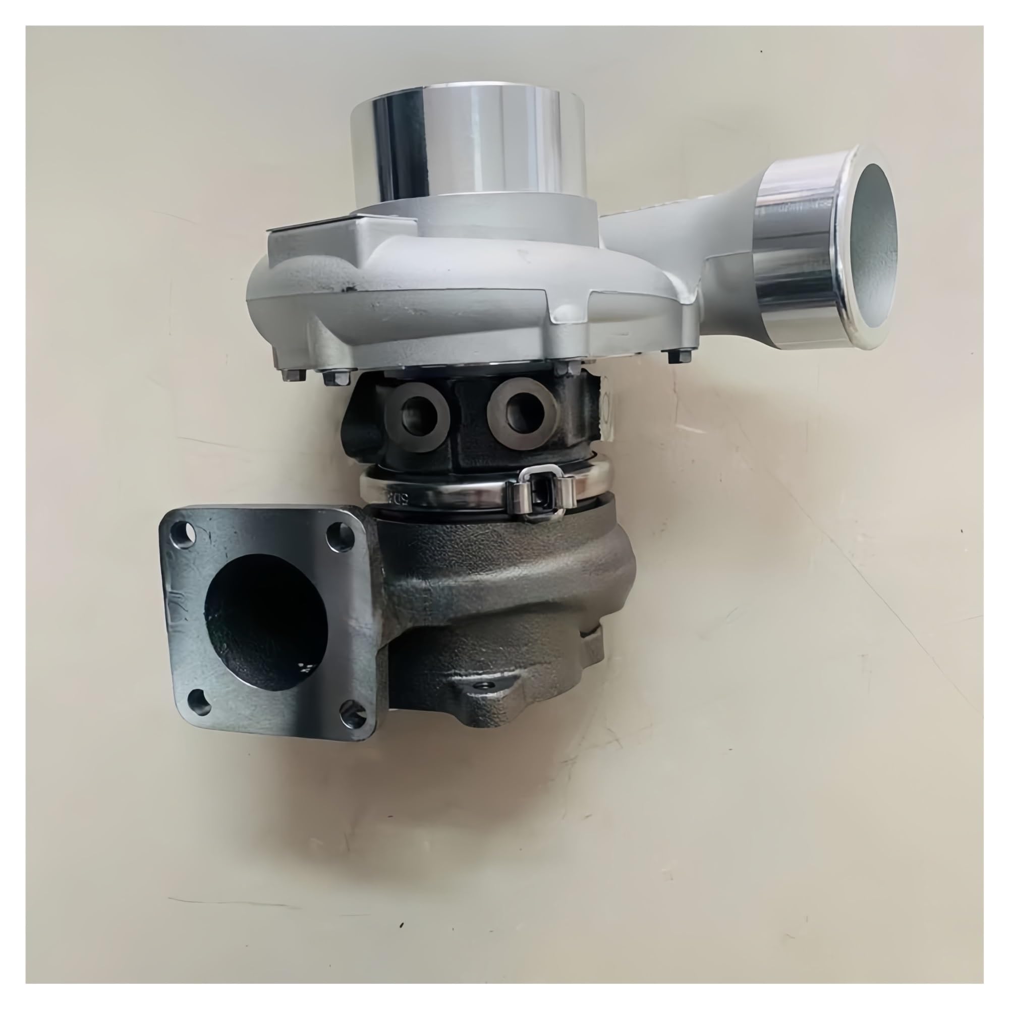 Turbocompresseurs de voiture F55V Racing Pour Turbo F55 RHF55V Pour Turbocompresseur De Roue À Billettes 7 + Lames Compresse Gourmande 4JJ1 2KD