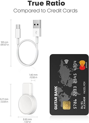 Miniatura 6 de Cargador USB A magnético portátil sin cable para Apple Watch Ultra Se Series 9 8 7 SE 6 5 4 3, carga para iWatch de automóvil, accesorios esenciales