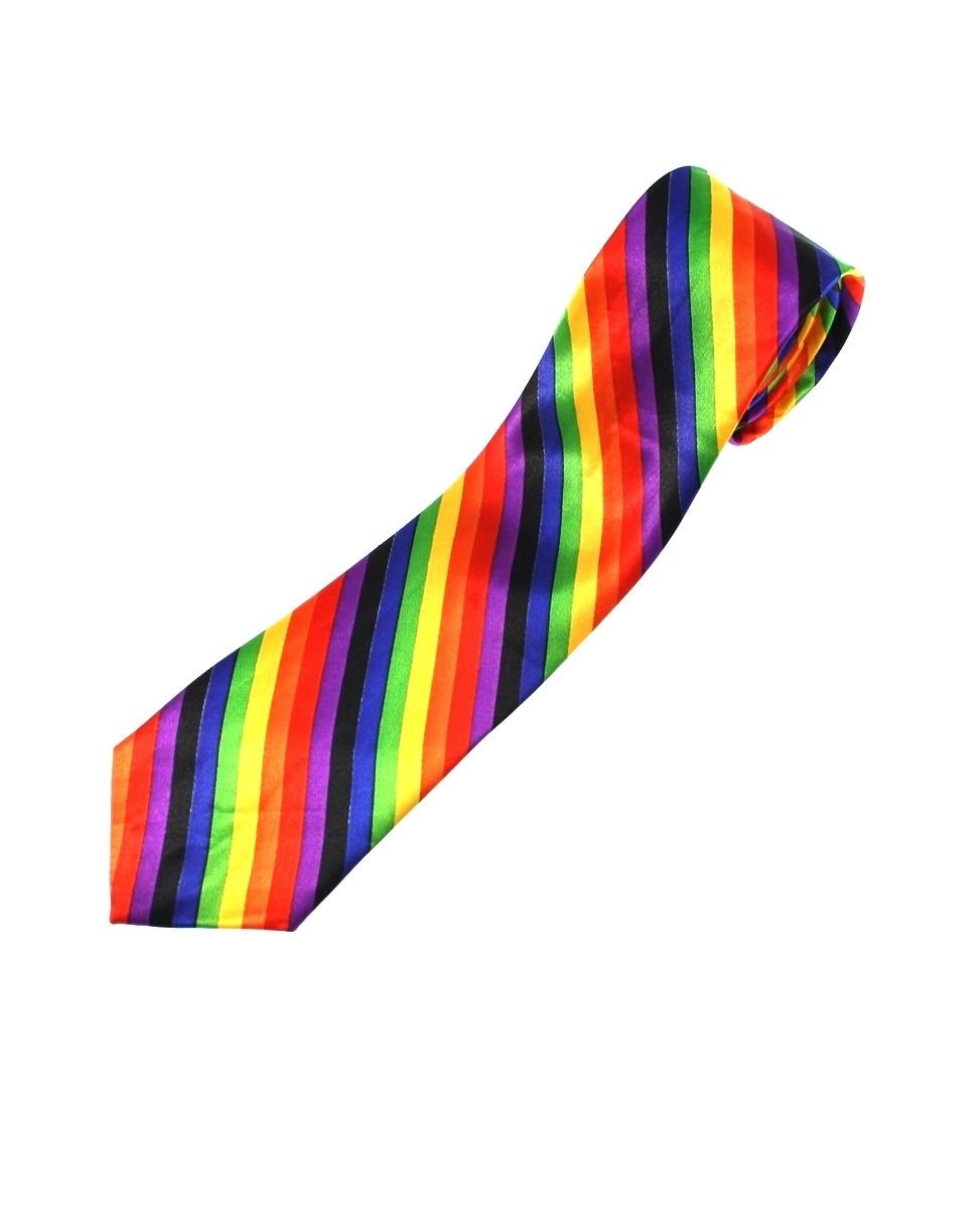 Zac's Alter Ego Rainbow Stripe Tie