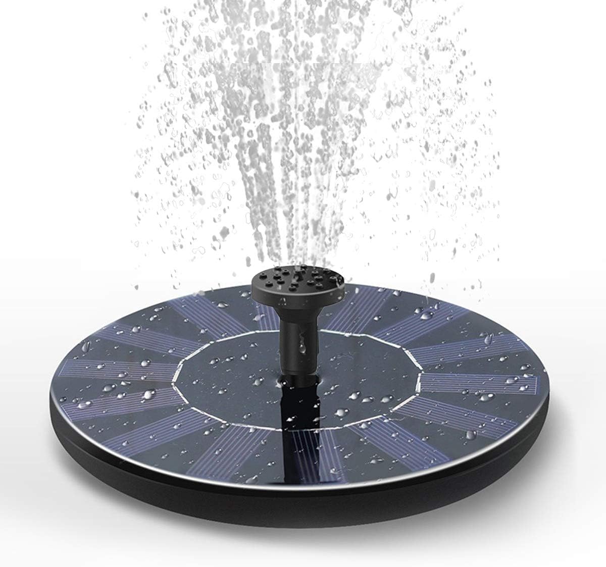 Solar Fountain Fountain Water Pump for Bird Bath New Upgraded Mini Solar Powered Watering Submersible Pump for Pond Pool Garden Fish Tank Aquarium (B0CZJM4PWC) Amazon Price History, Amazon Price Tracker