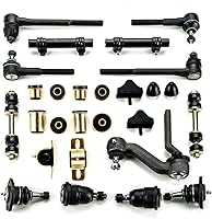 Vista 9 de Andersen Restorations - Kit de reconstrucción de suspensión frontal de poliuretano negro compatible con Chevrolet Chevy II/Nova OEM Spec reemplazos