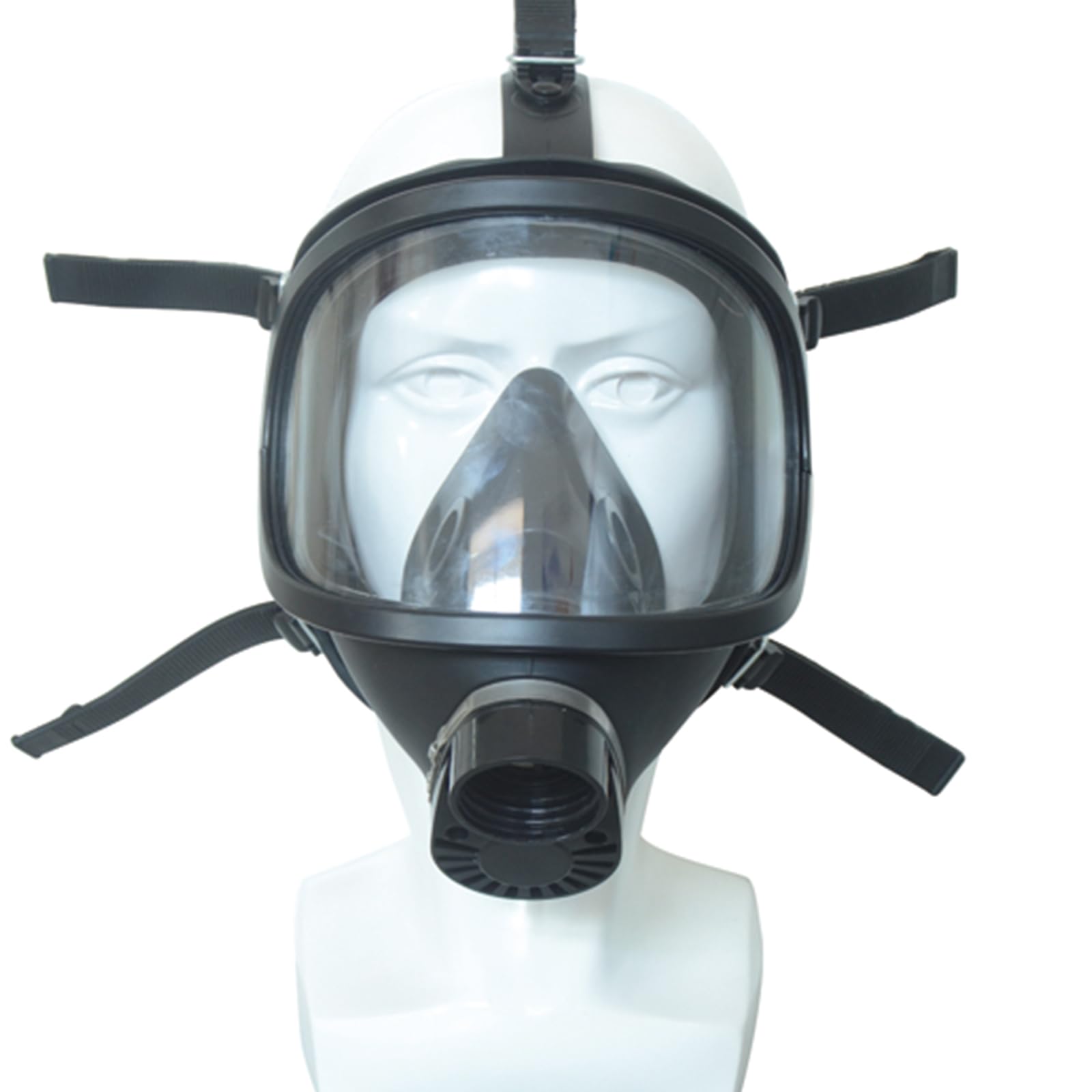 Maschera Respiratoria Con Filtri, Maschera antigas integrale riutilizzabile, Maschera Antipolvere, Respiratori riutilizzabili per Verniciatura, prodotti chimici, gas acidi, protegge da gas ecc.