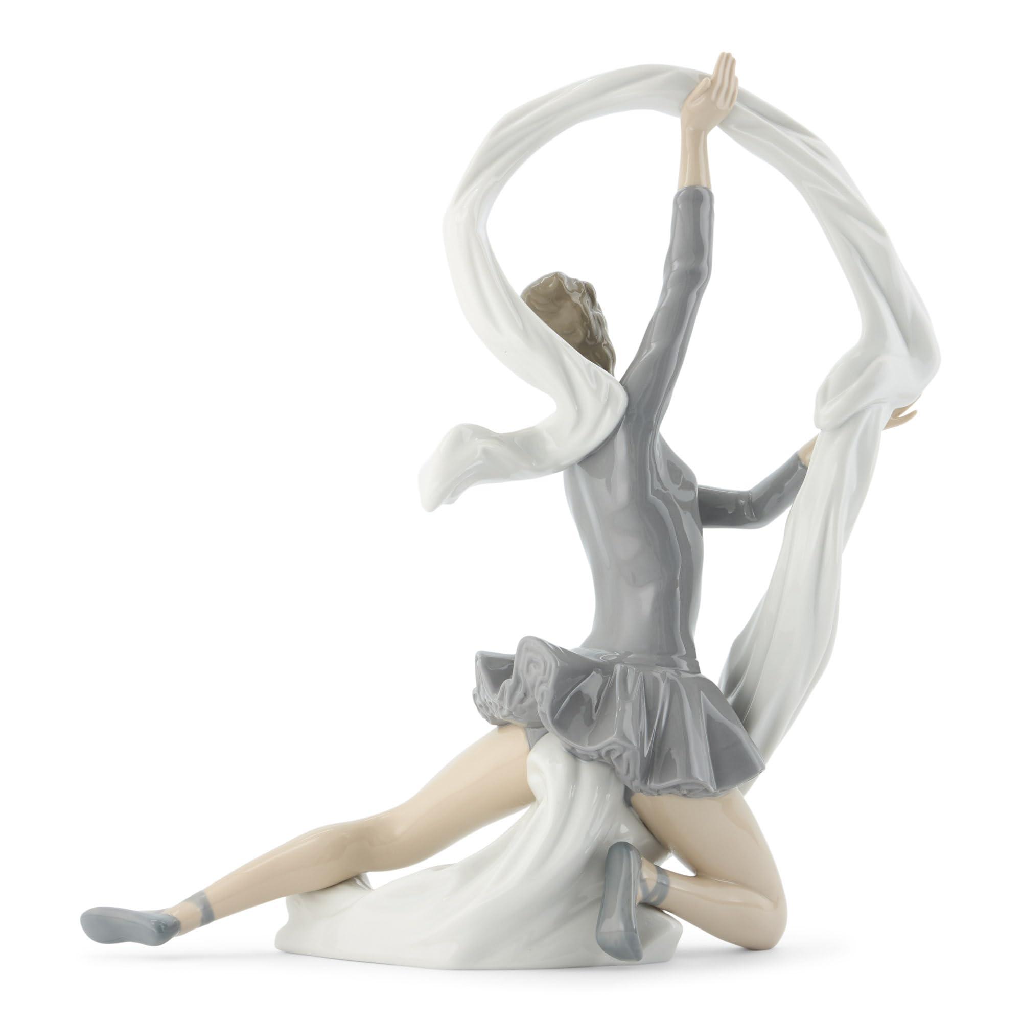 NAO 磁器人形 踊り終えて Amazon.com: NAO Dancer with Veil. Porcelain Ballerina Figure