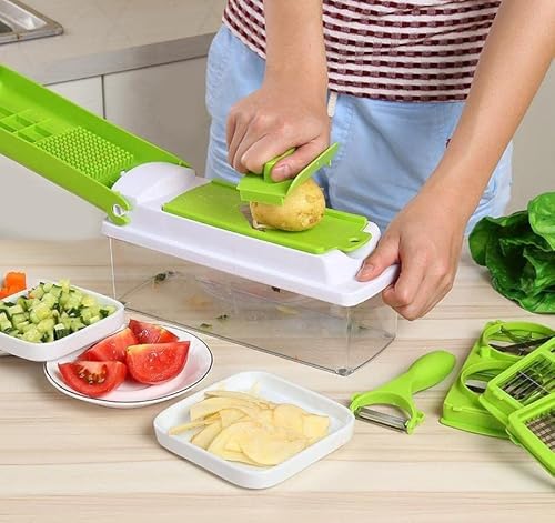 Nicer Dicer Plus Cortador Fatiador Legumes Verduras Frutas 228 - Lorben