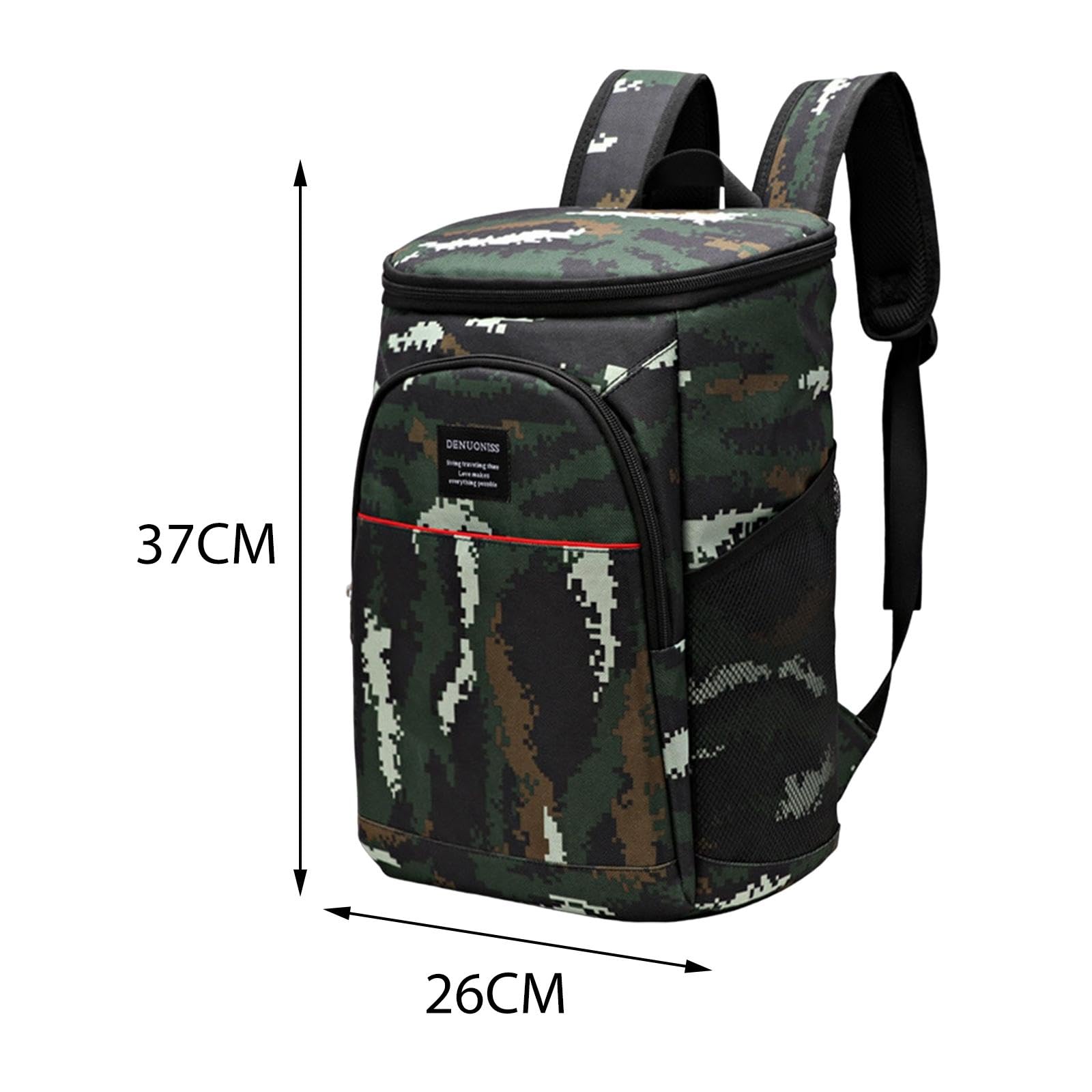 F Fityle Mochila Nevera Isotérmica, Bolsa Térmica Ligera de Gran Capacidad, Bolsa de Picnic Portátil para Mantener La Comida Fría O Caliente para Fiestas en La