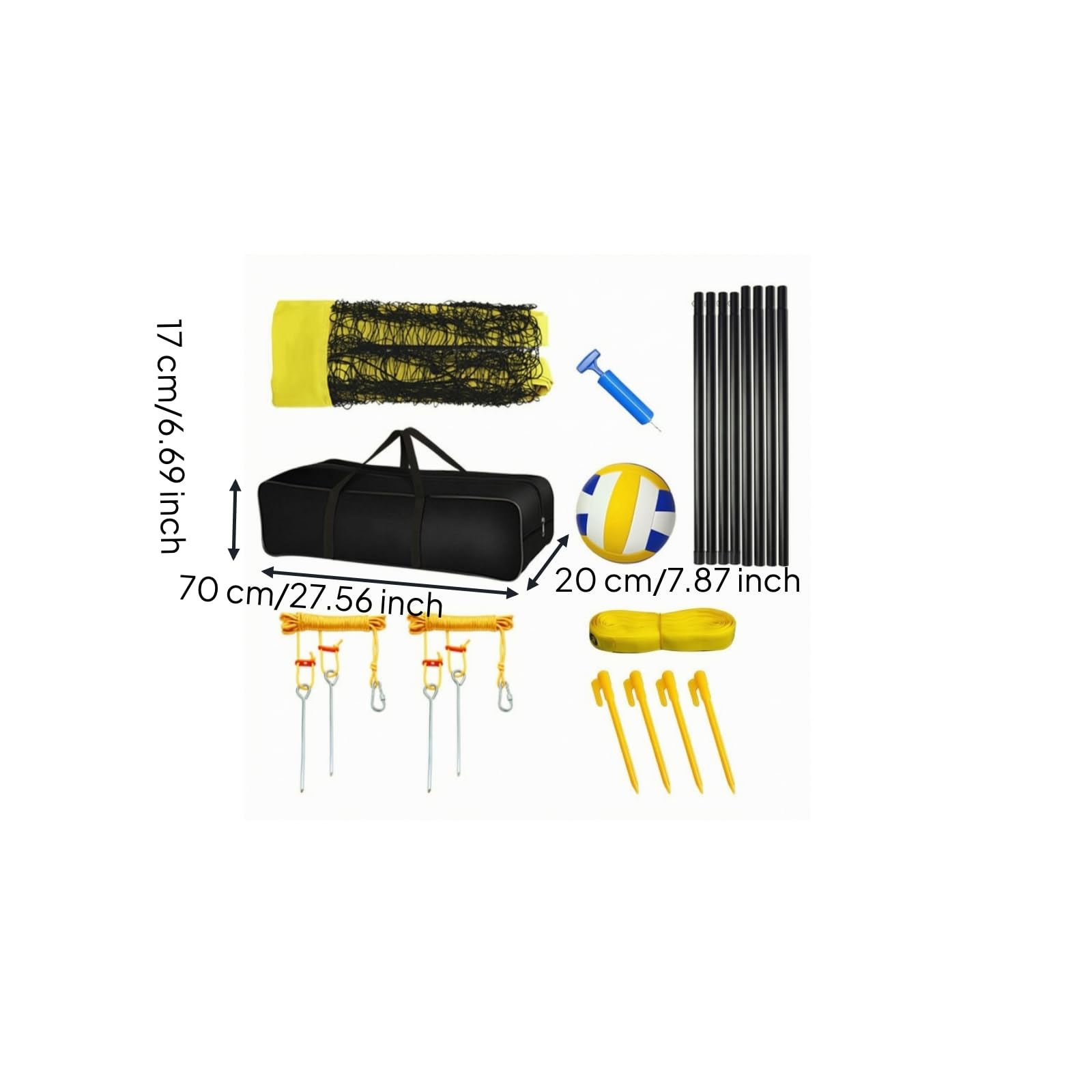 Kit Filet Volley-Ball Extérieur