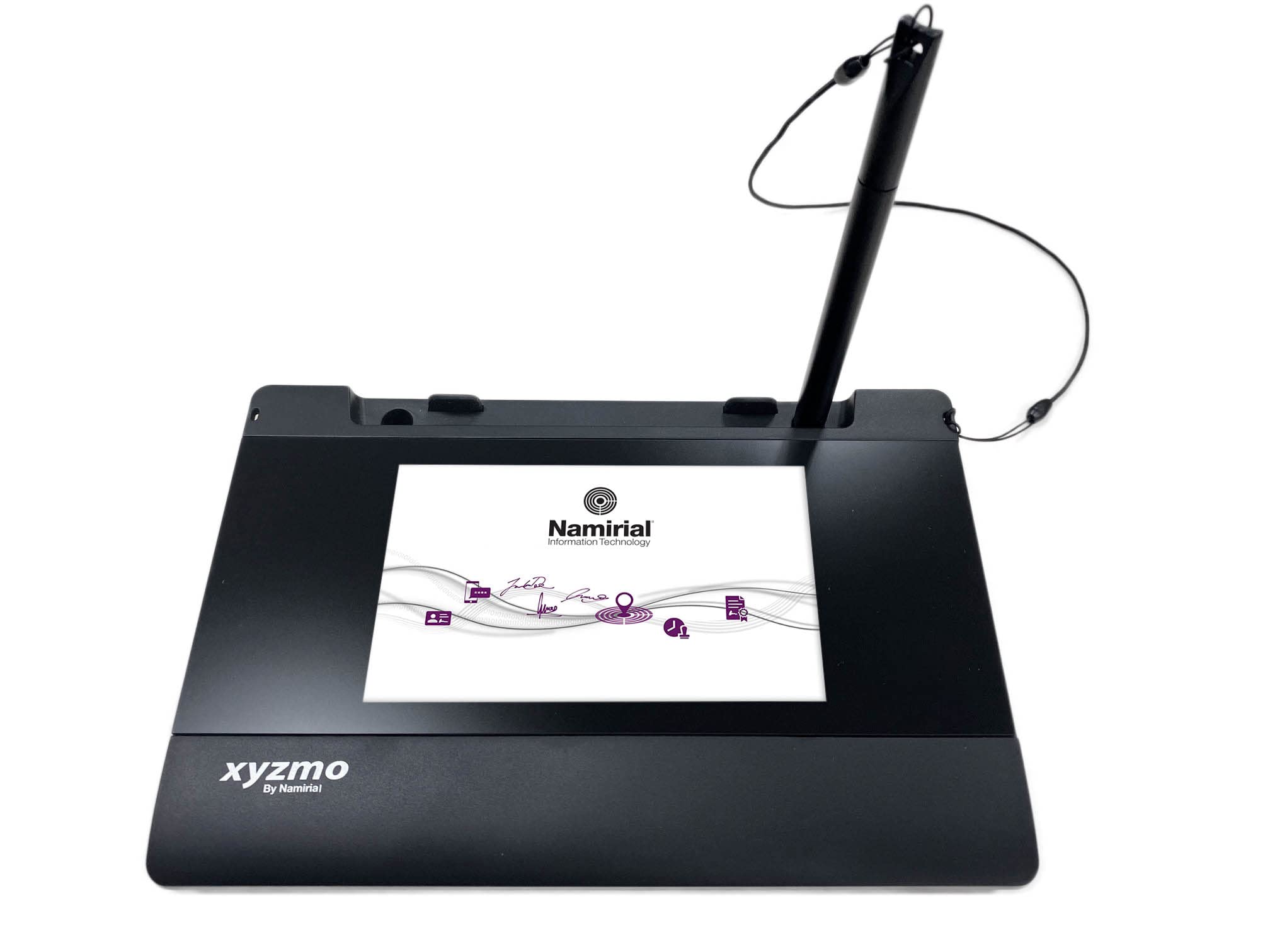 Namirial Graphokit - Tableta de firma Grafométrica NT con pantalla de 5 pulgadas y licencia de software GraphoSign Lite, 3 años de suscripción y certificado técnico de cifrado incluido