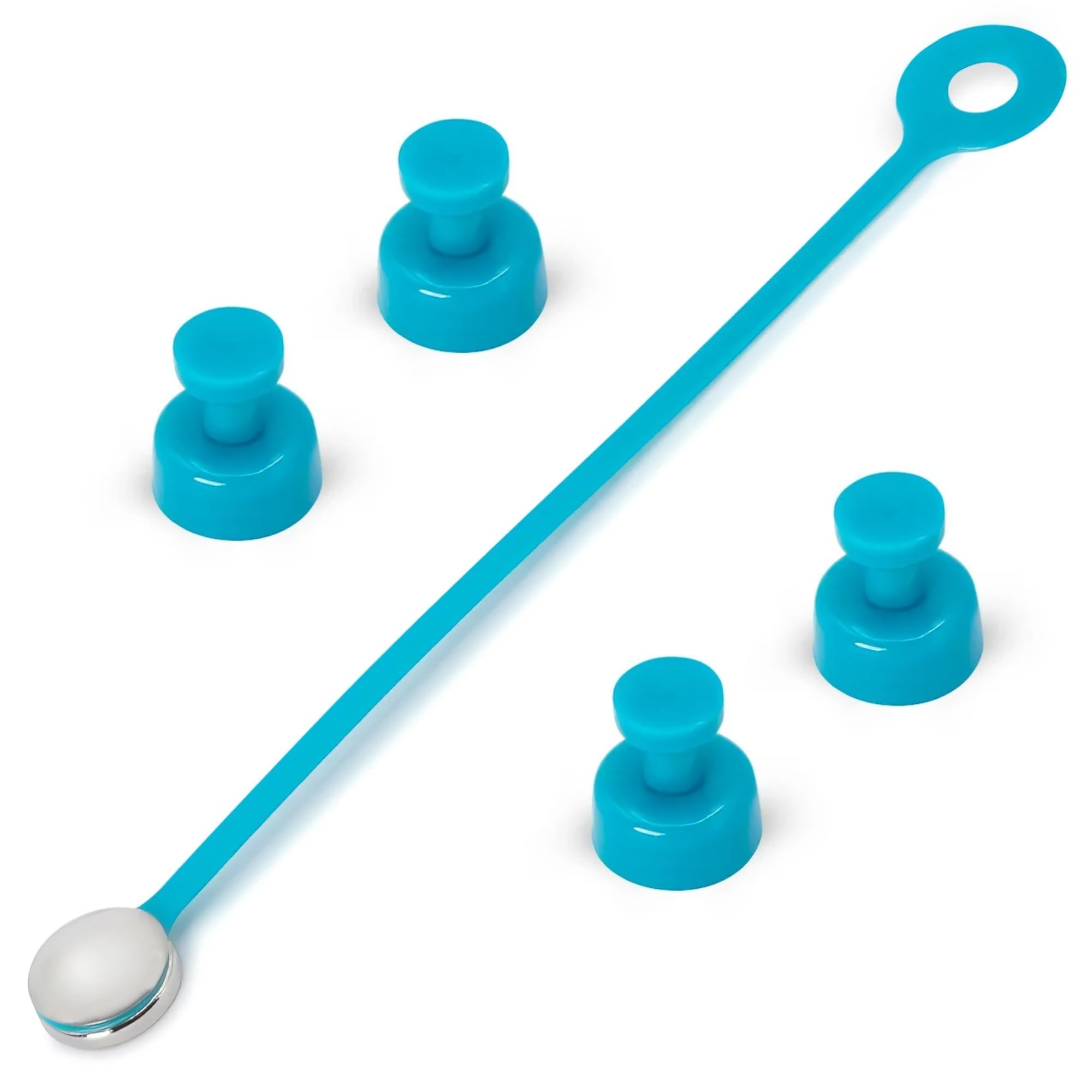 Go Hang It!™ Magnetic Stud Finder, Pendulum Magnet with 4 Marking Pawns