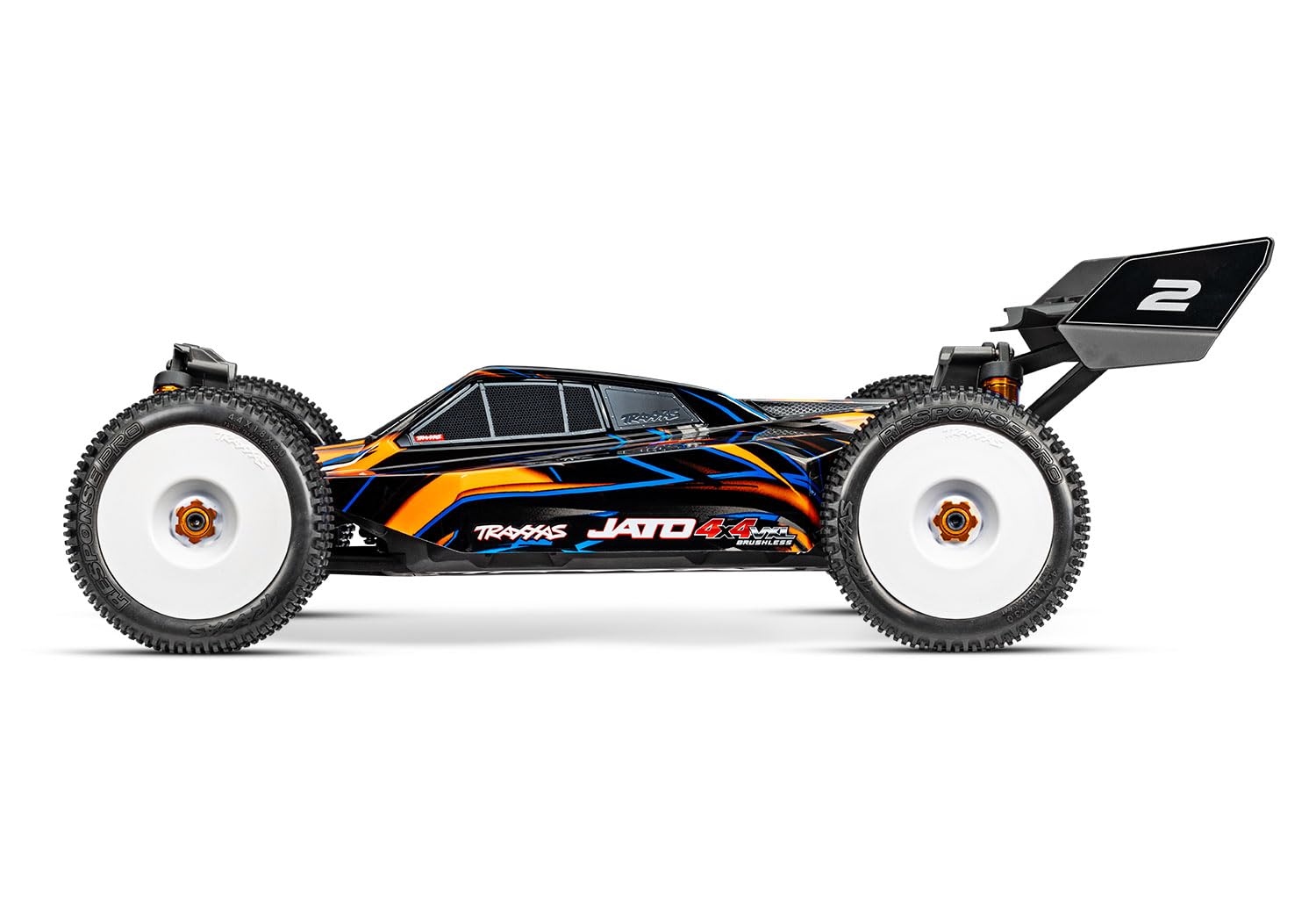 Traxxas Jato 4X4 VXL-4s Pomarańczowy
