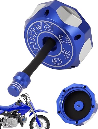 Tapa de gasolina CNC Dirt Bike Tapa de tanque de combustible de aluminio con manguera de ventilación para XRCRF 50 estilo y clon Chinese Pit