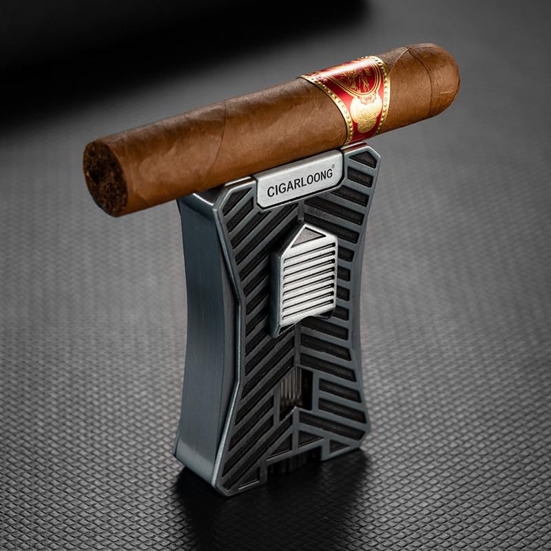 Encendedor portátil para cigarro multifuncional cortaviento miniatura 4