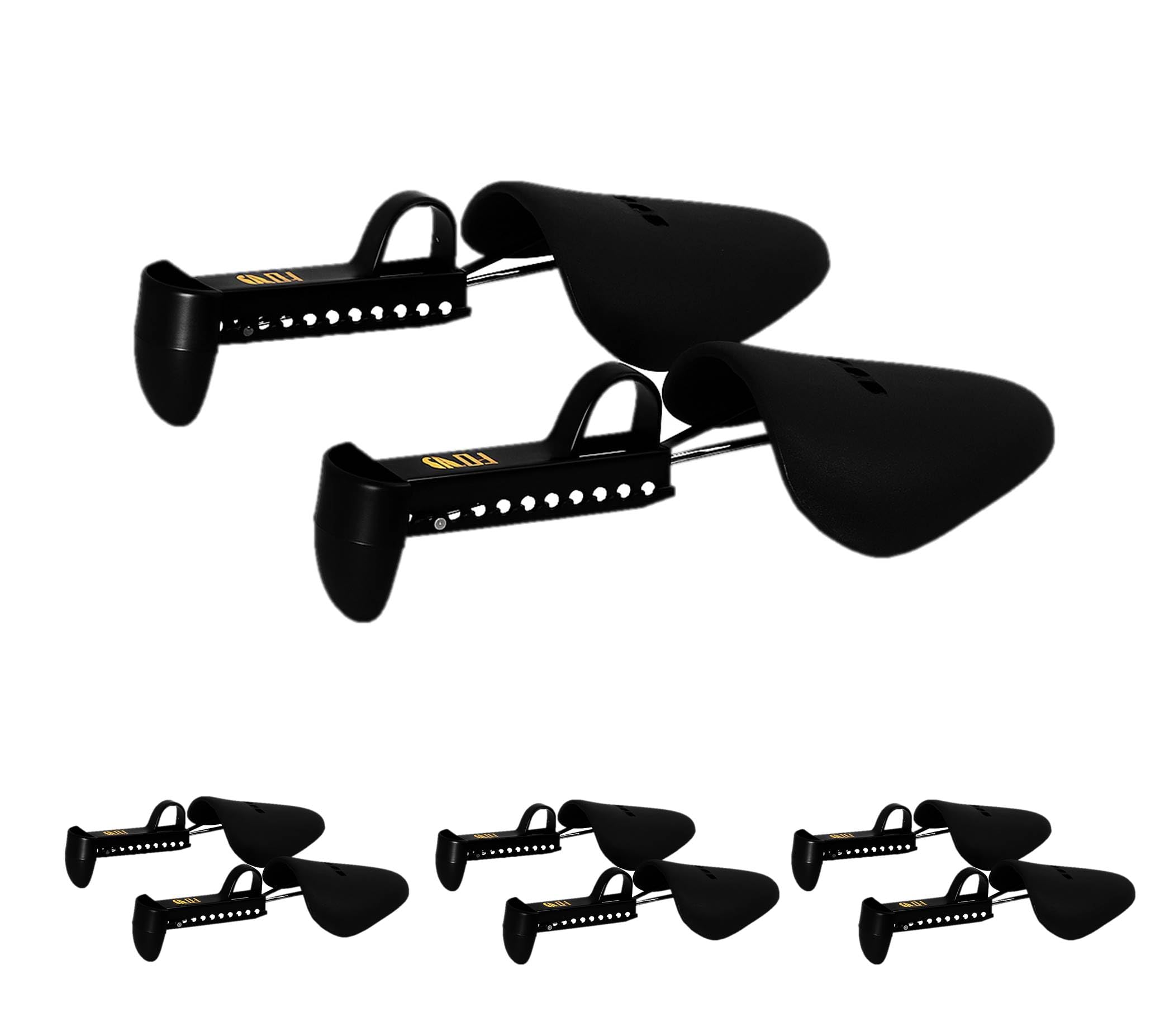 Lify Shoe Trees for Men adjustable plastic shoe Shaper/Shoe Stretcher/Boot Holder- Shoe Trees Shoe Shapers Stretcher Adjustable Shoe shaper - Men's Black Plastic Shoe Shaper