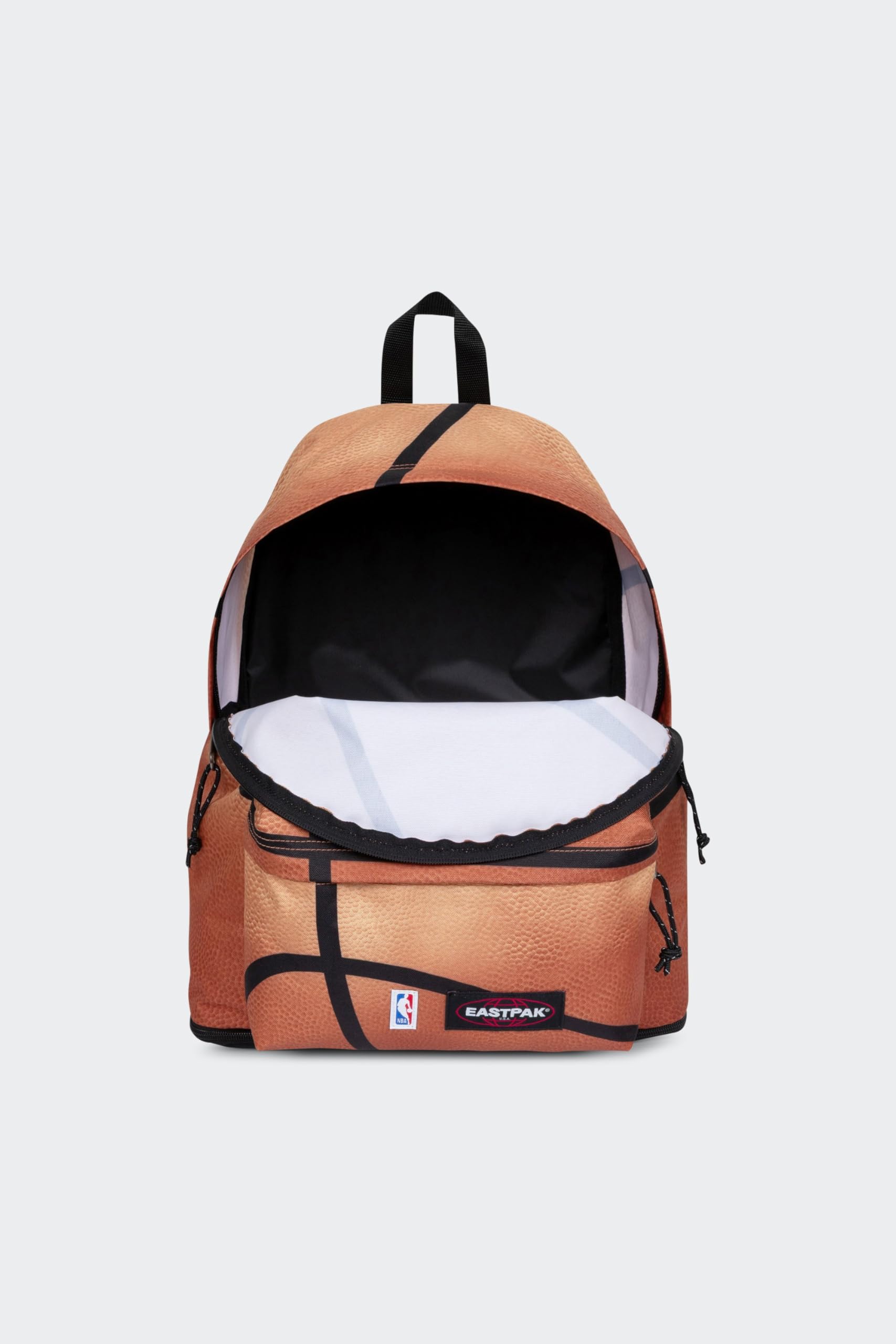 EASTPAK BASKETBALL PAK'R Edition Limitée - Avec Poche et Filet pour Ballon de Basket, Sac à dos 24 L