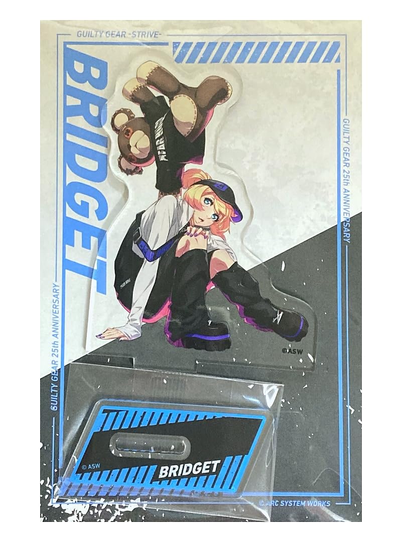 GUILTY GEAR STRIVE 必殺技　アクリルスタンド ブリジット グッズ: GUILTY GEAR -STRIVE- ストリートファッション アクリル