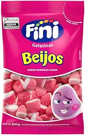 Beijos de Morango 500g - Fini