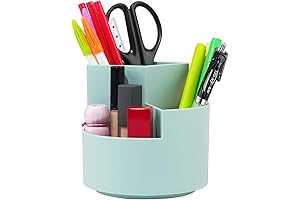 Alluring Blue Pen Holder for Organized Workspaces