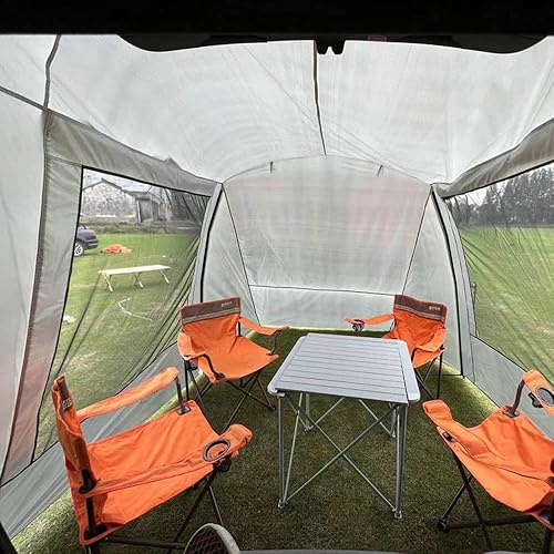 Miniatura 5 de WINTENT Tienda de campaña versátil para automóvil, SUV, tienda de campaña con fijación para portón trasero, para campamento (15.9 x 7.9 x 6.4 pies)