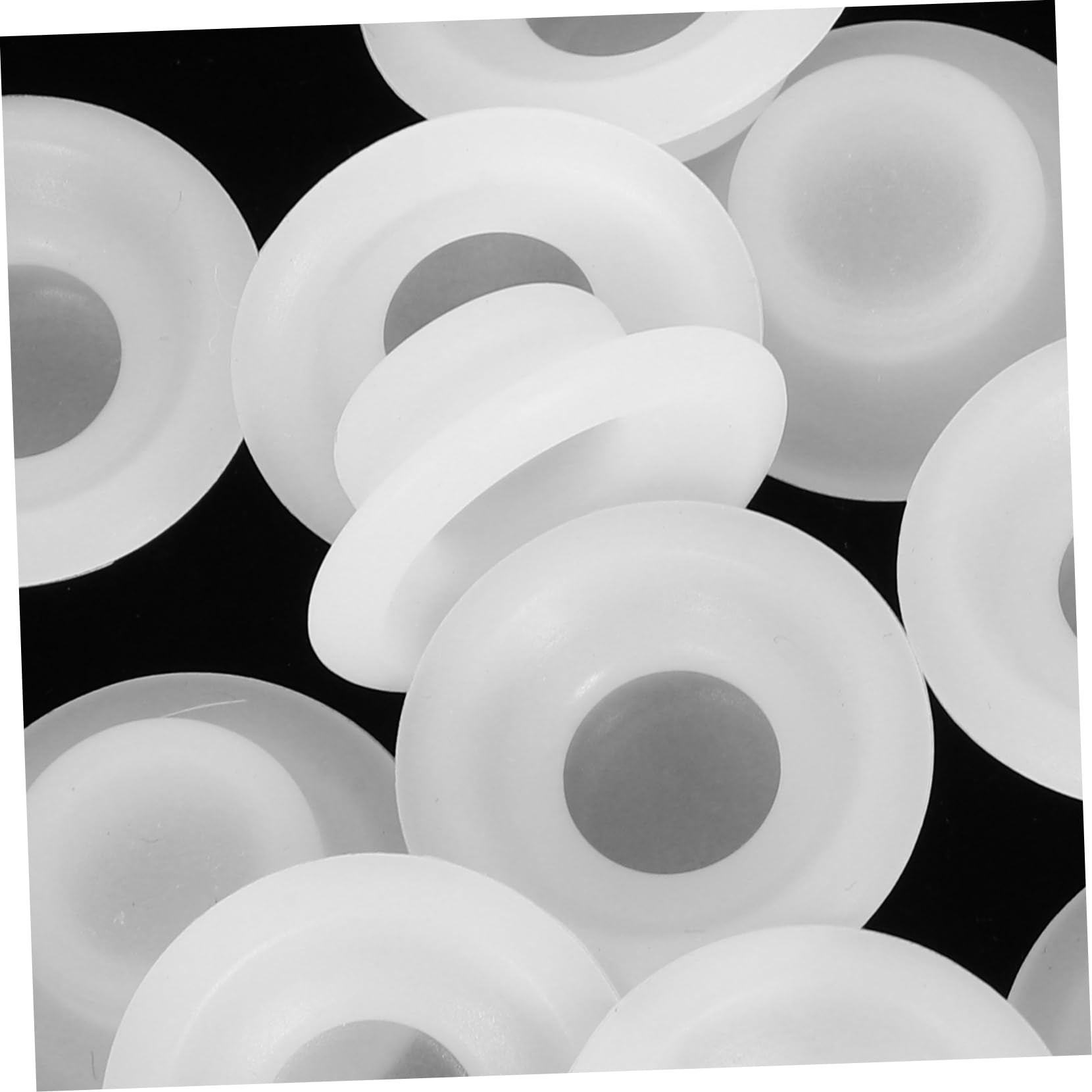 ABOOFAN 12 Juntas de Sellado para Tapas de Botella de Cerveza de Silicona de Color Blanco, Fácil Instalación y Mantenimiento de Fermentación, Recambio para Botellas Swing
