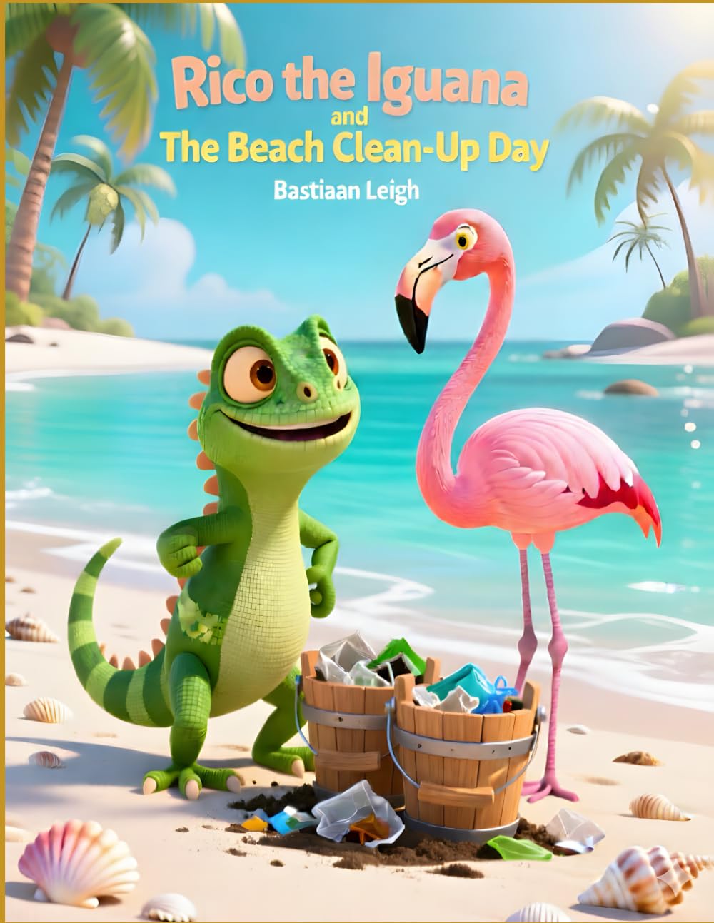 Rico the Iguana and The Beach Clean-Up Day: An island adventure that teaches kids the power of teamwork and care for nature. (Rico the Iguana Caribbean Adventure Series)