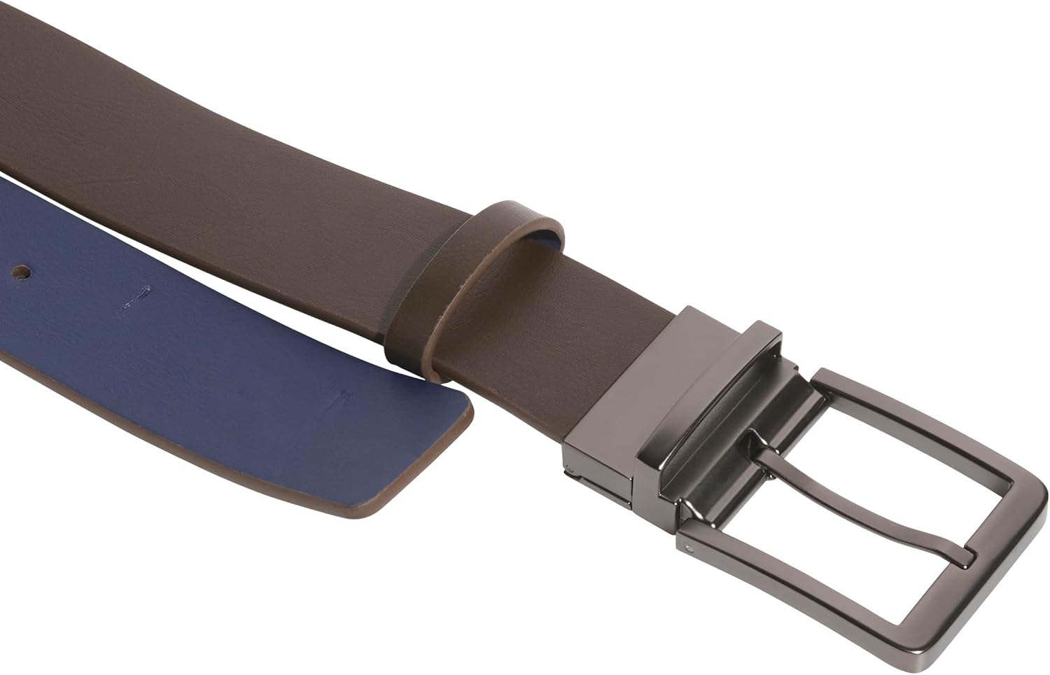 adidas mens Reversible Leather Belt - Image 2