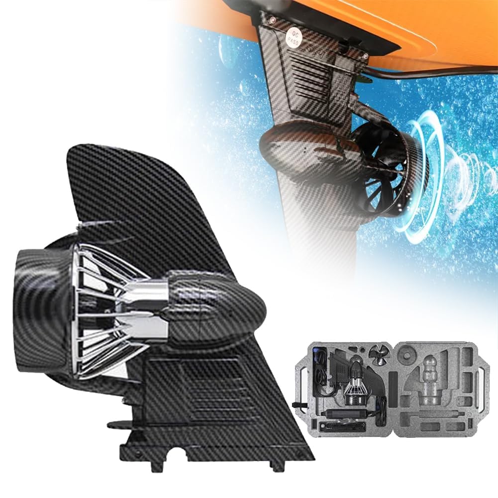 NOALED Tabla de Surf con Aleta eléctrica motorizada, Tabla de Surf eléctrica con propulsor de 24 V, Velocidad Ajustable, Equipada con Control Remoto, para Kit de Aletas eléctricas para Tabla de Surf