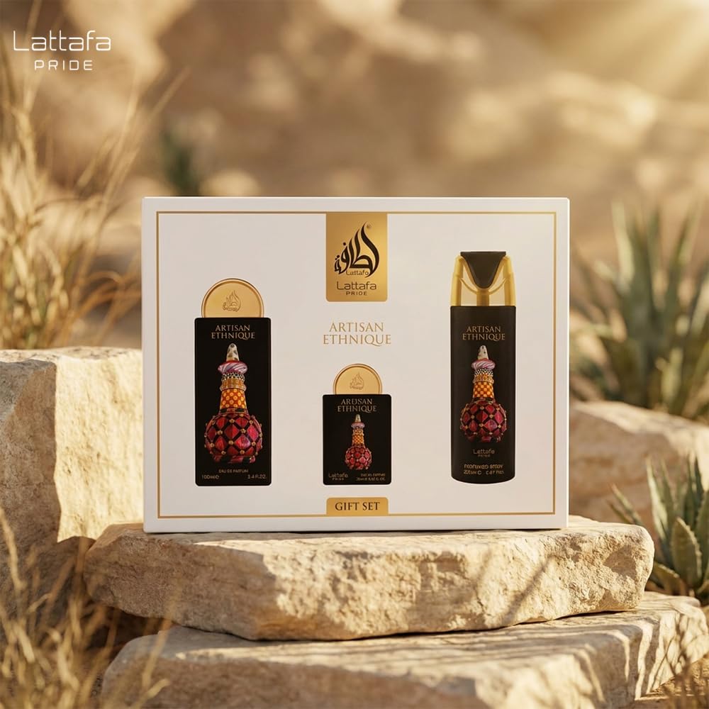 Amazon.com : Lattafa Pride Artisan Ethnique – Spicy, Gourmand