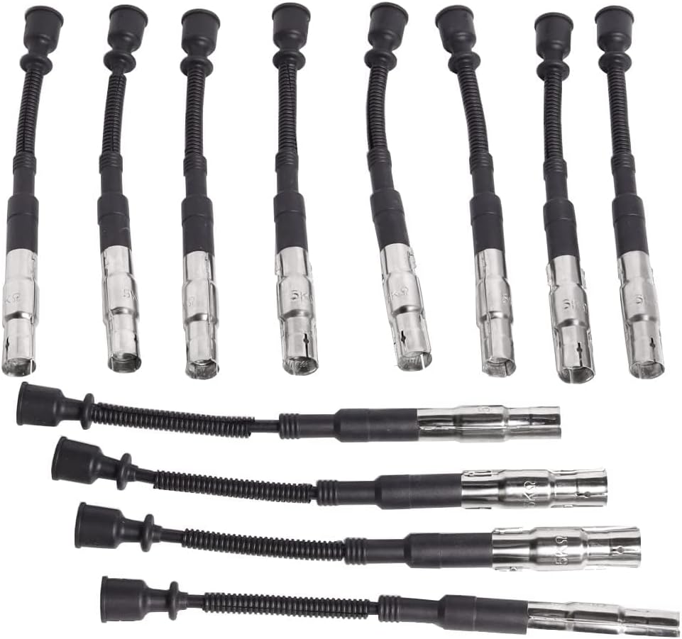 ENA Set of 6 Ignition Coil with Wire Set Compatible with Mercedes-Benz Crossfire C240 C280 C32 C320 CLK320 E320 ML320 ML350 SLK32 SLK320 2.6L 2.8L 3.2L 3.7L Replacement for 0001587303 UF359 C1361