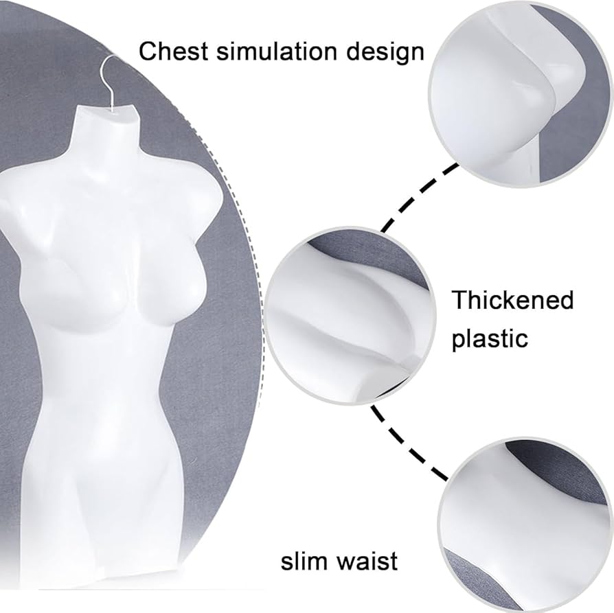 Amazon.co.jp: 吊り下げファッションフォームマネキン 背中の