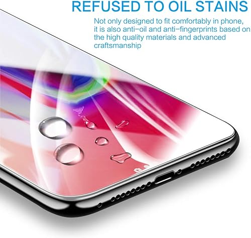 Miniatura 5 de SAMKE Protector de pantalla compatible con Apple iPhone XR iPhone 11 6.1 pulgadas no iP10-5.8 pulgadas vidrio templado, borde 2.5D Advanced HD