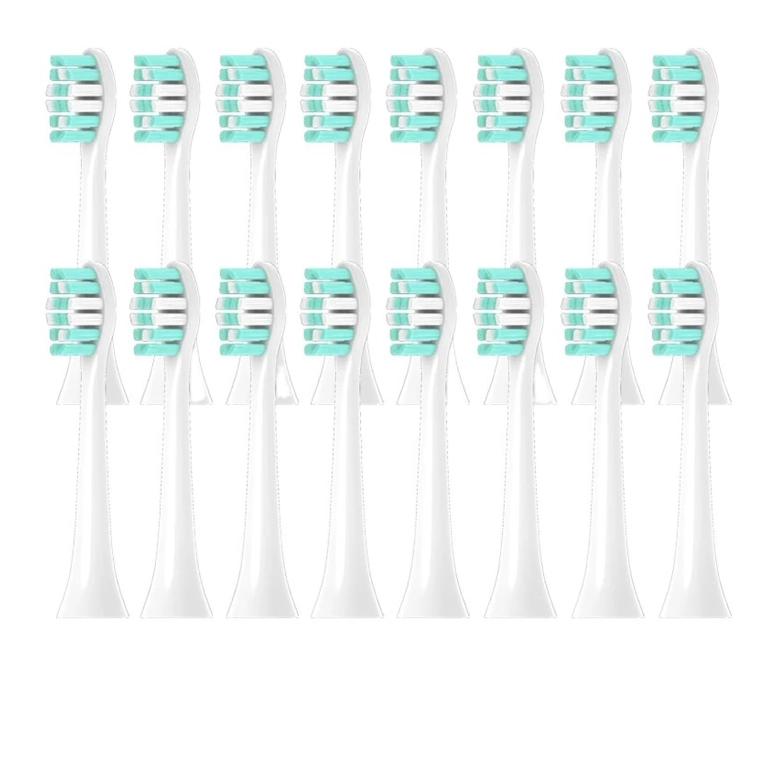 4-30 Cabezales De Cepillo De Repuesto De Cerdas Suaves Compatibles Con Sonicare For El Cuidado Bucal Diario(16PCS)