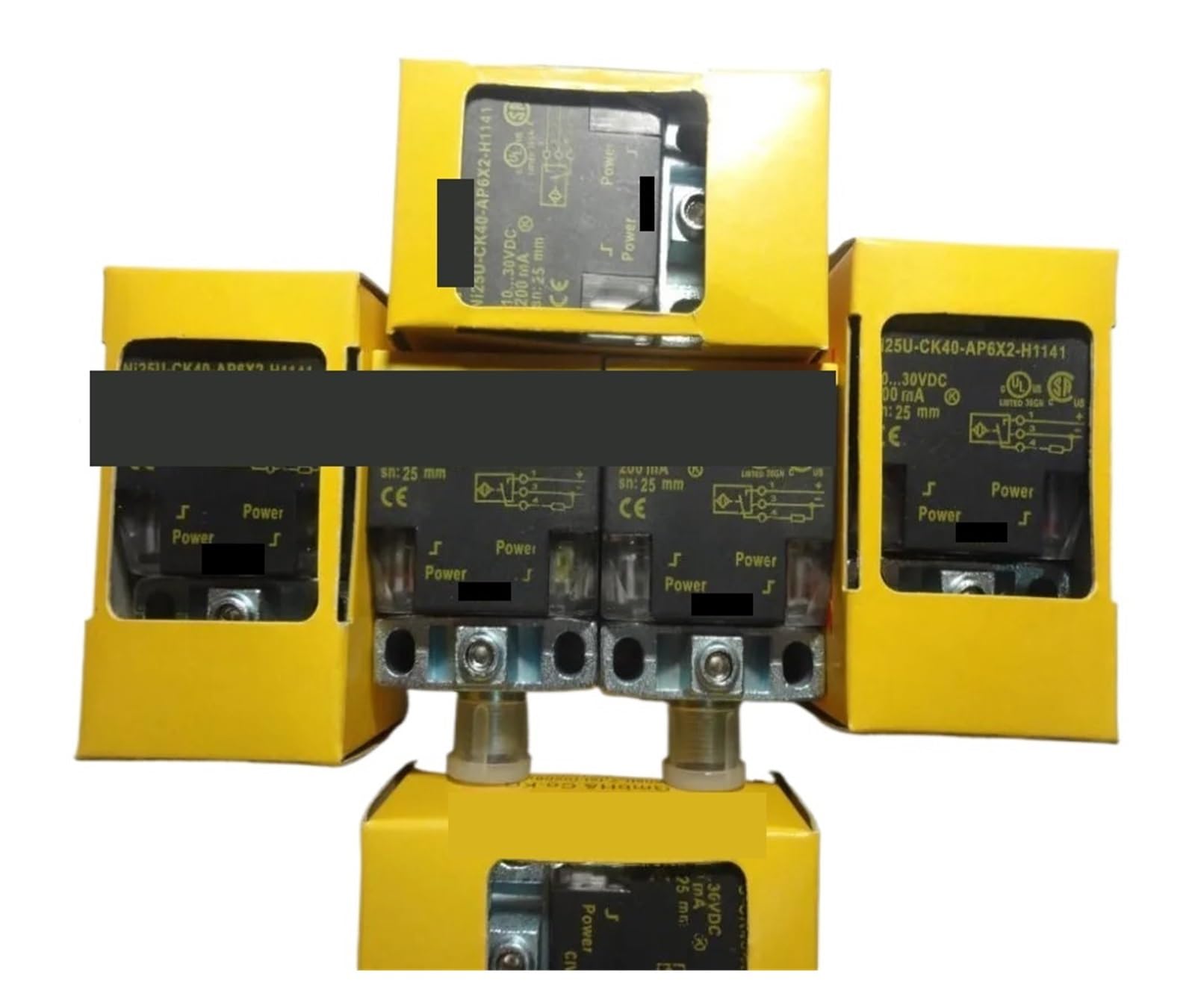 OSHZIKJII 1PCS NI25U-CK40-AP6X2-H1141 NI25U-CK40-AN6X2-H1141 Proximity Switch Sensor(NI25U-CK40-AP6X2-H11)