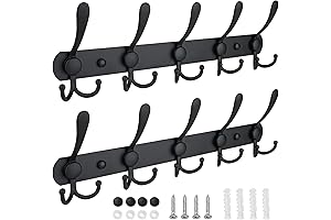 Modern Matte Black Wall Mounted Hook for Bedroom