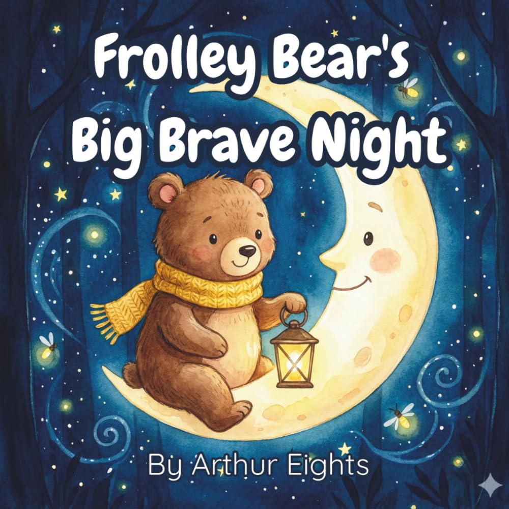 Frolley Bear's Big Brave Night: A Bedtime Story About Finding Courage in the Dark (Brave Animal Series)