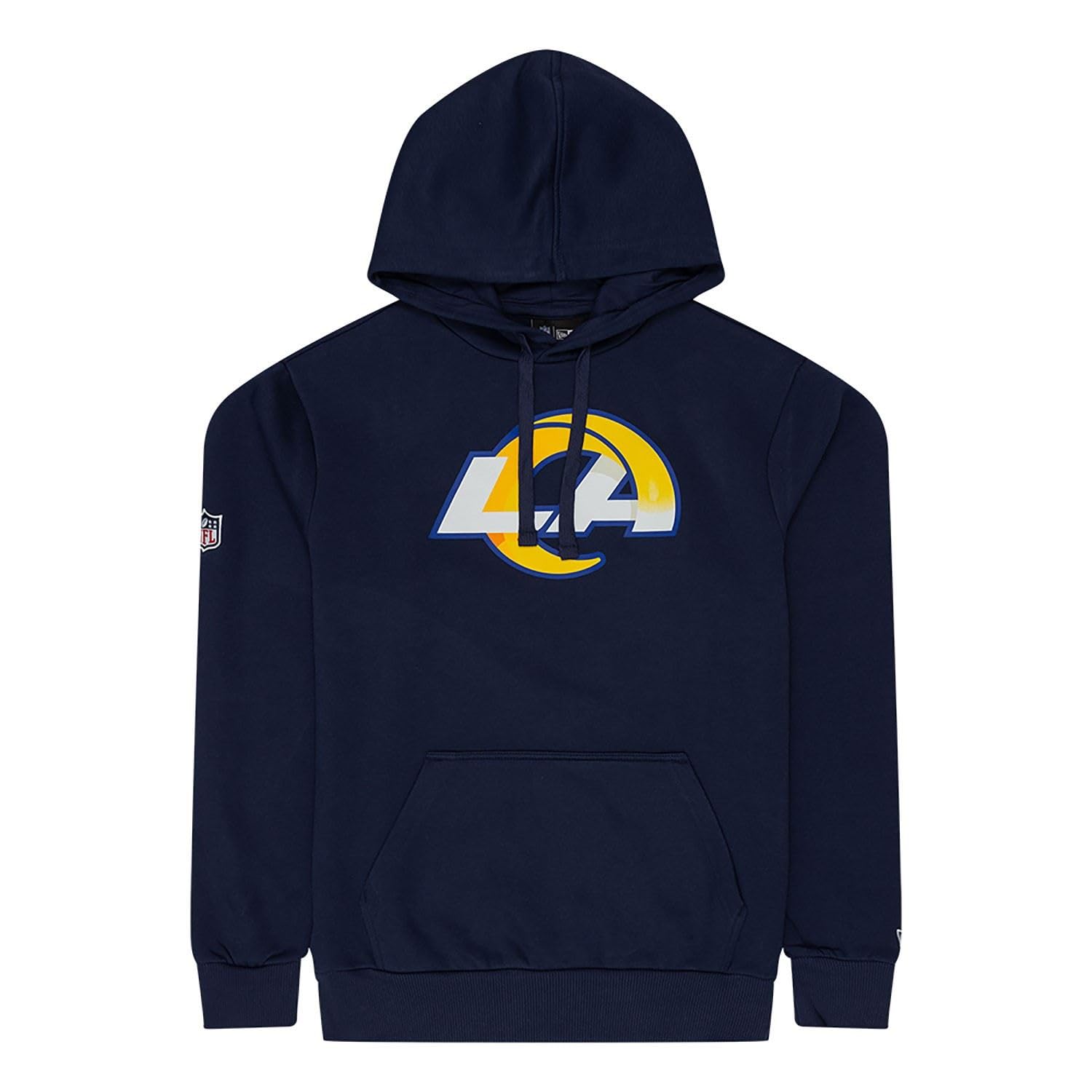 New Era Los Angeles Rams NFL Team Logo Hoody Blue Hooded Jumper