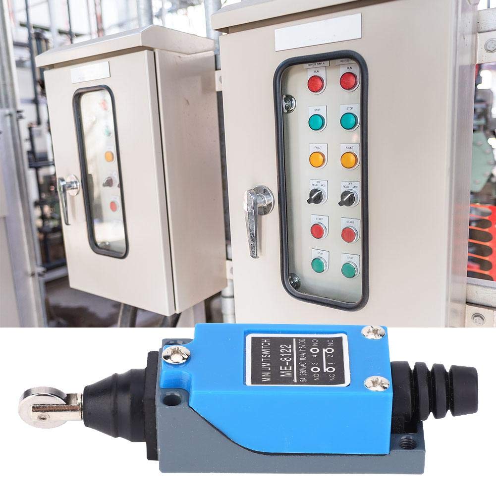 Mini-Endschalter ME-8112 – 250V 5A, Rollenhebel, Für Bewegungssteuerung & Werkzeugmaschinen