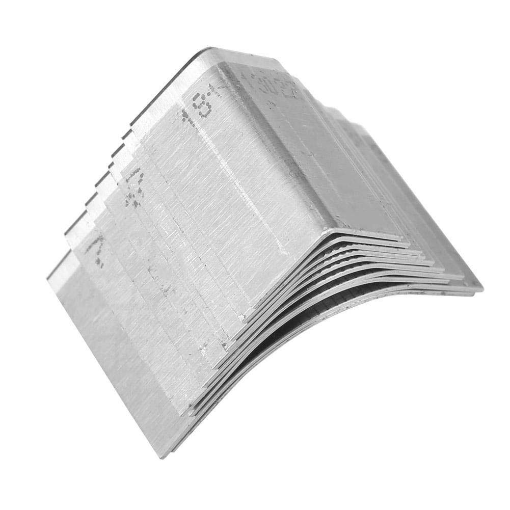 10Pcs Set di rifinitori per bordi angolari, Trimmer per bordi in pelle Portafoglio Cintura Taglierina per angoli Taglierina per bordi angolari Utensile da taglio(Round basso