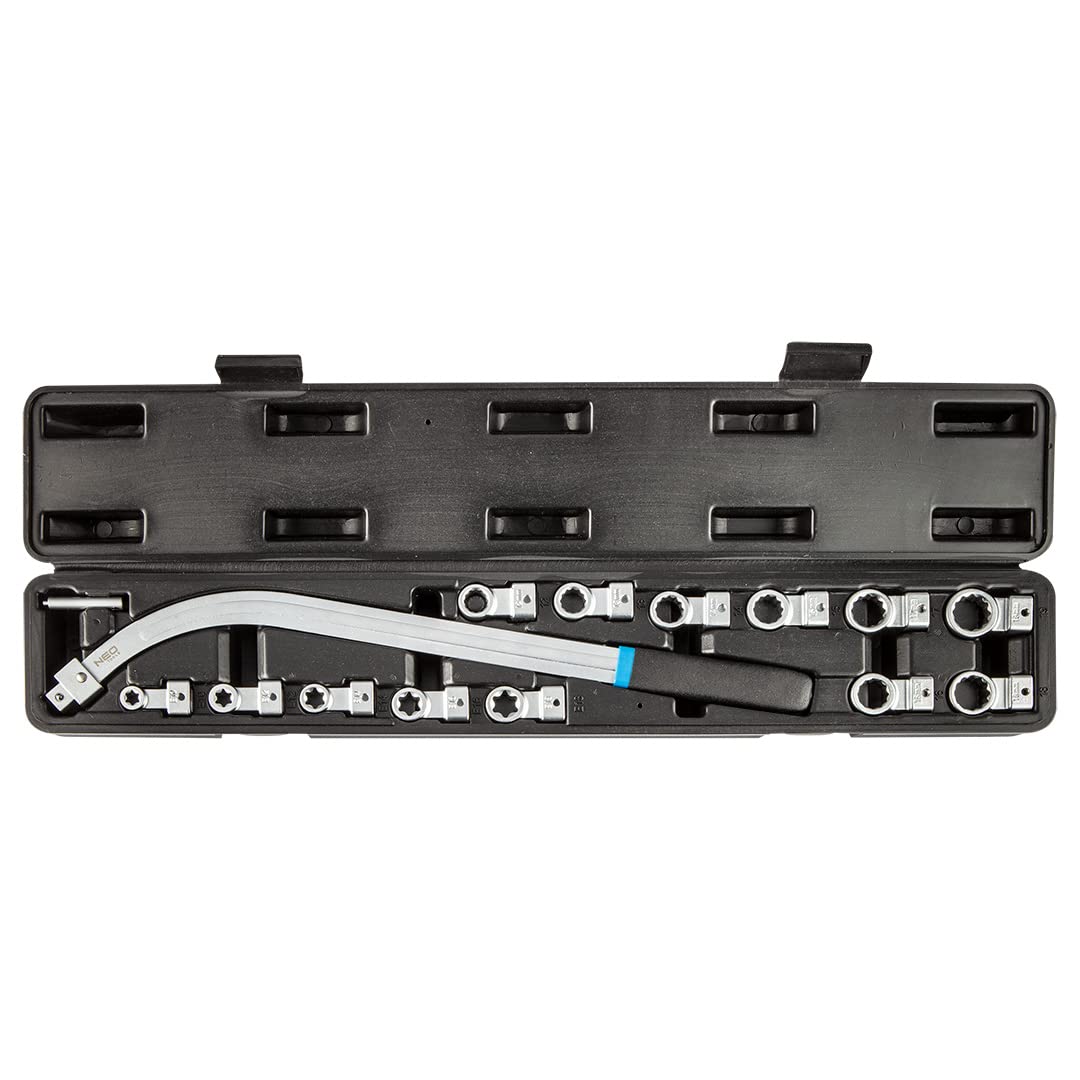 Clés NEO TOOLS lot de 14 pièces en acier haute résistance