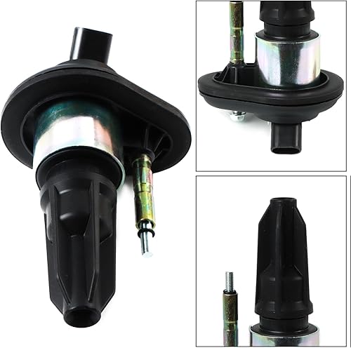 Vista 147 de Paquete de 6 bobinas de encendido UF617 y bujías de iridio compatibles con Infiniti EX37 FX37 G37 M37 Q50 3.7 3.7L V6 2008-2014 Reemplazar #